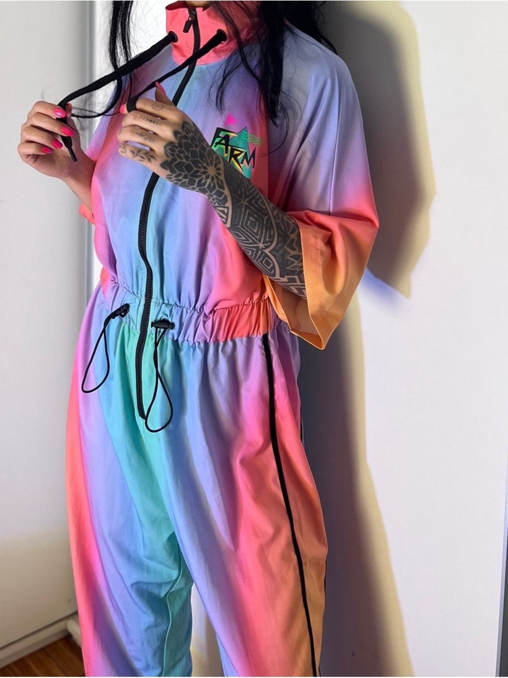FARM Rio Gradient Iris Jumpsuit - Picture 6 of 9